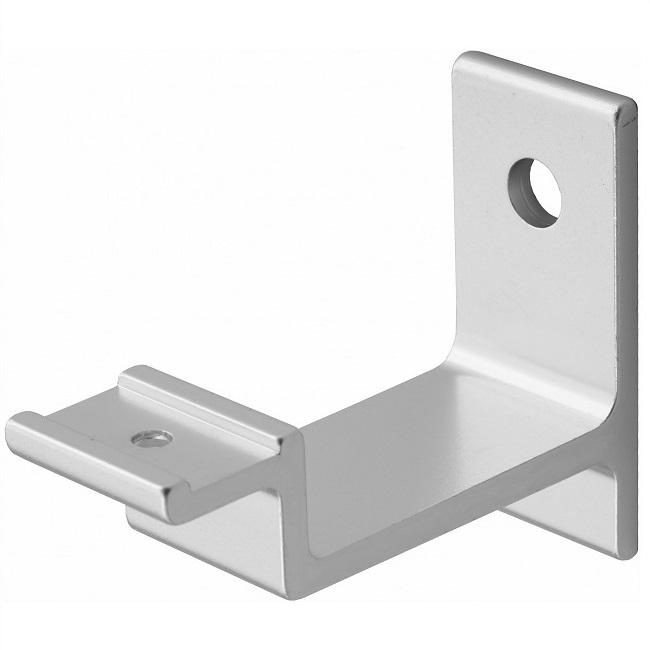 Leuningdrager LD-8 aluminium, prijs per stuk