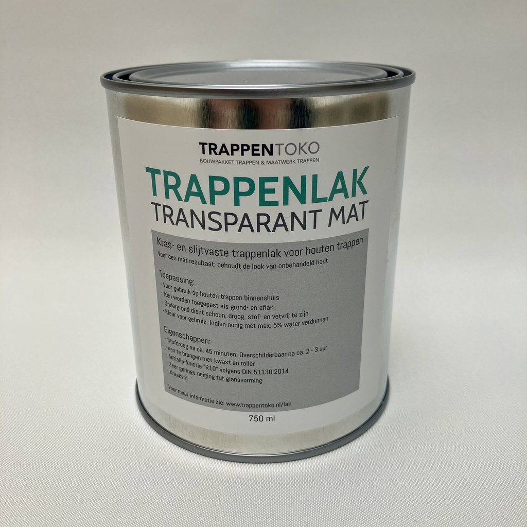 Trappenlak transparant mat 750ml (Remmers NTL-420)